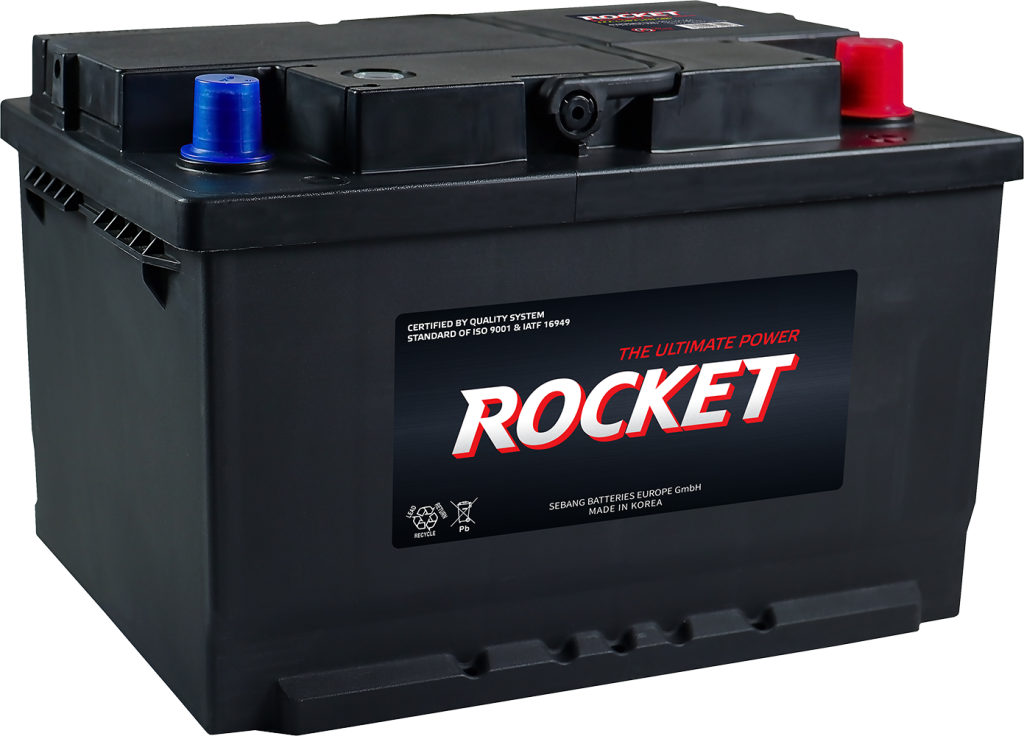 ROCKET Starterbatterie 12V 68Ah 580A • Sebang Batteries Europe